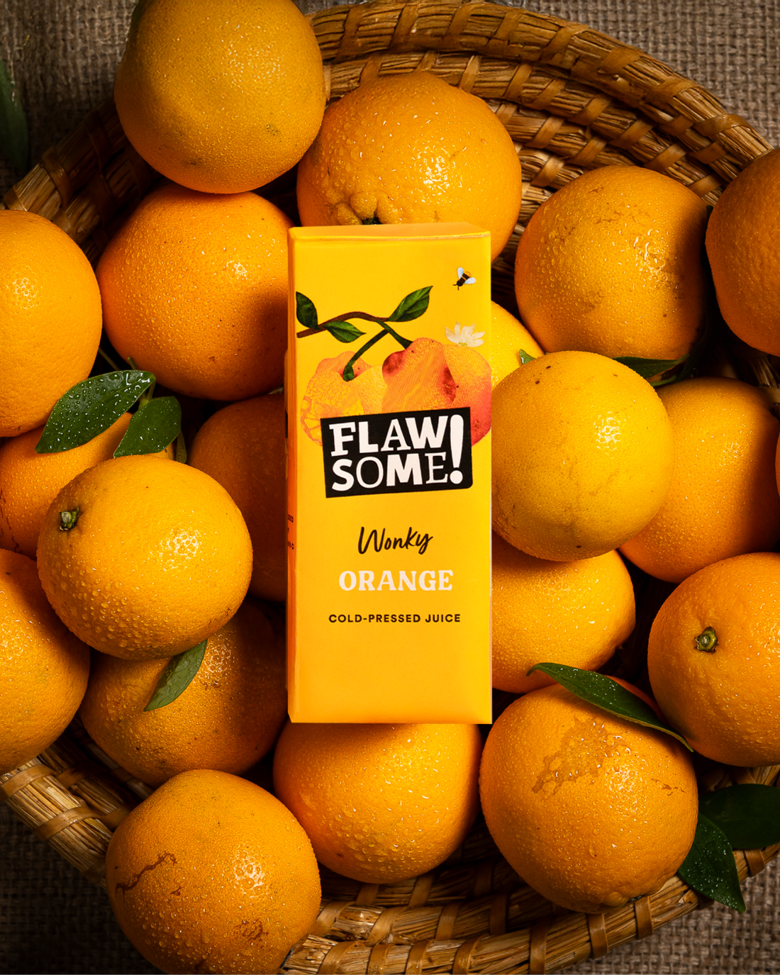 NEW! Orange Cold-Pressed Juice in a carton