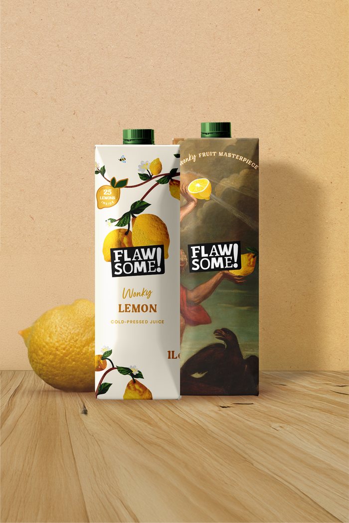 1L Lemon cold-pressed juice 6x1L