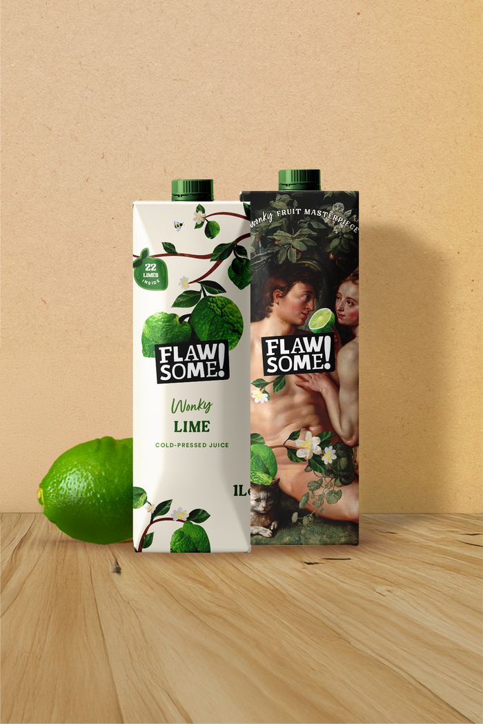 1L Lime cold-pressed juice 6x1L