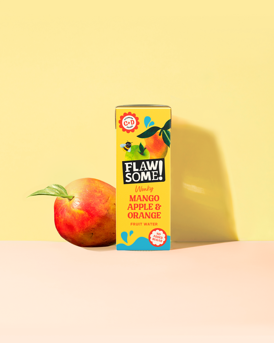 Mango Apple Orange Wonky Fruit Water Flawsome Drinks mango-apple-orange-wonky-fruit-water-flawsome-drinks