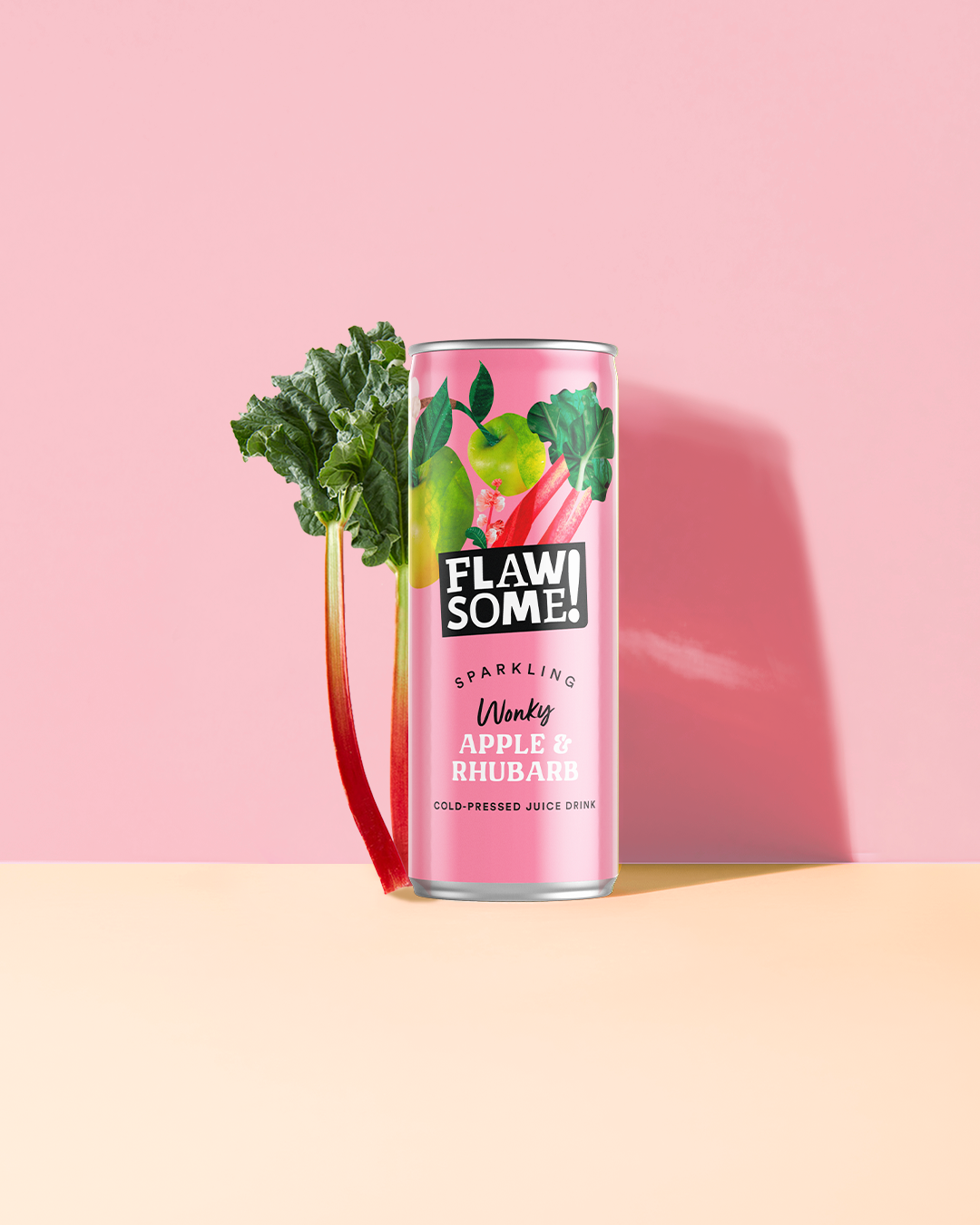 Apple & Rhubarb Lightly Sparkling Juice Drink