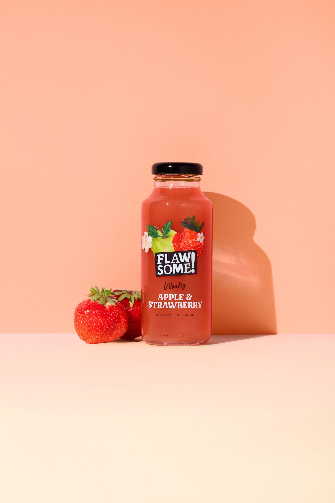 Apple & Strawberry Cold-Pressed Juice