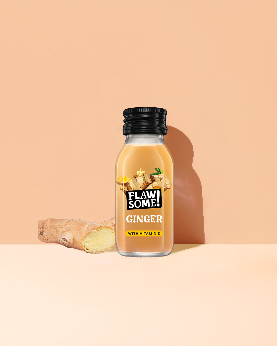 Ginger + Vitamin D Health Shot