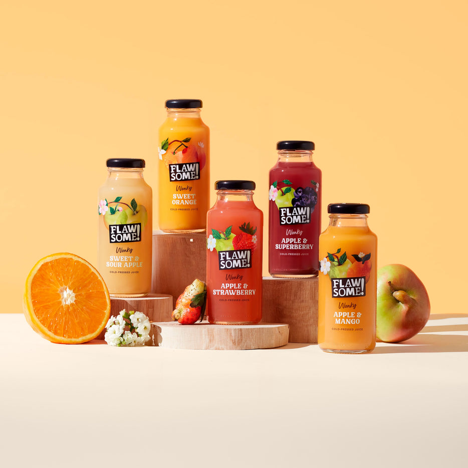 Flawsome! 250ml cold-pressed juices