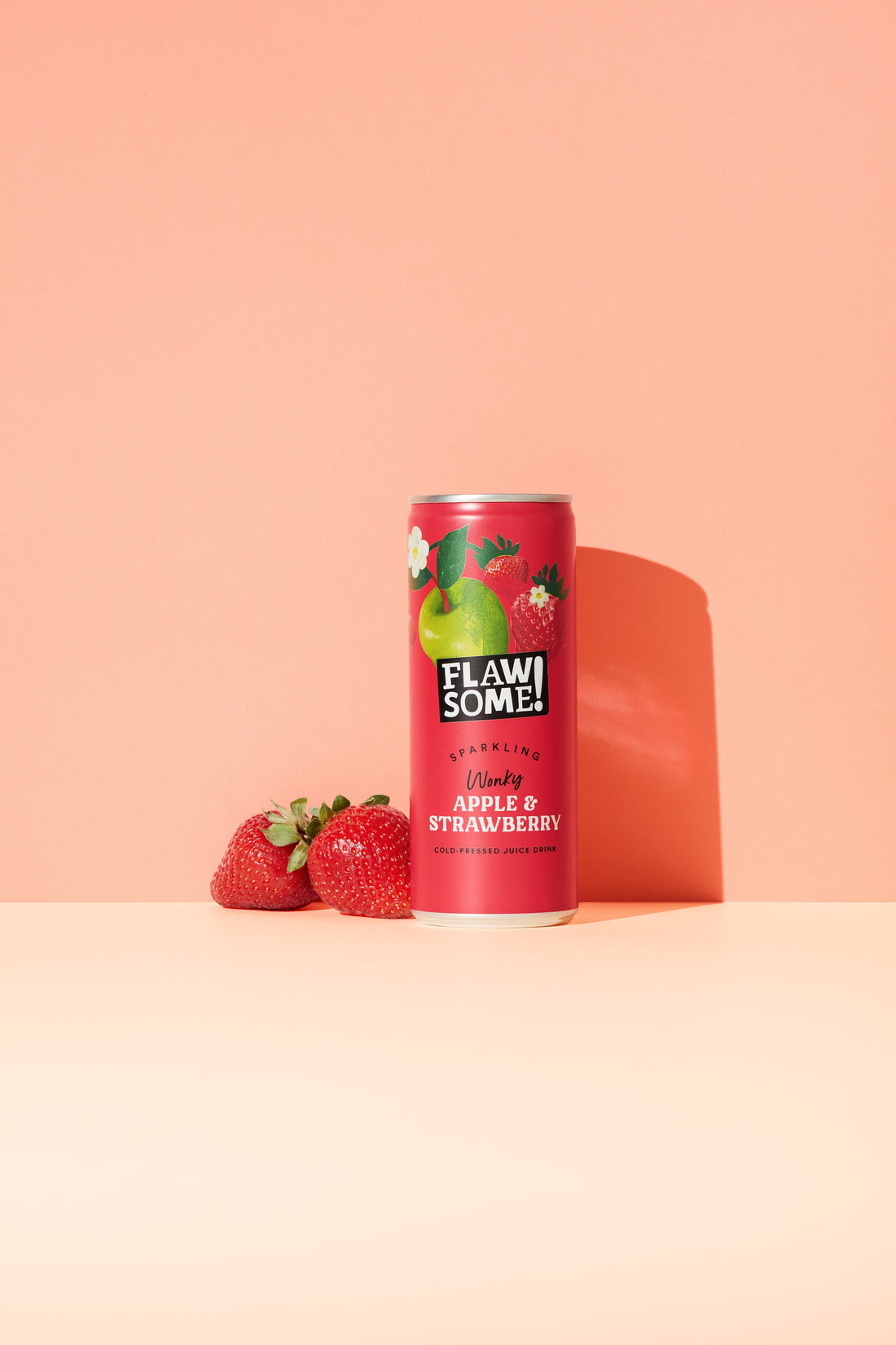 Apple & Strawberry Lightly Sparkling Juice Drink