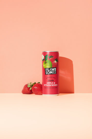 Apple & Strawberry Lightly Sparkling Juice Drink